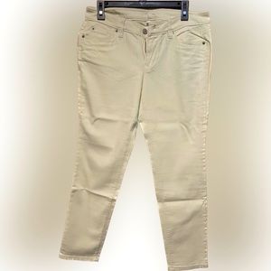 Loft Pale Yellow jeans